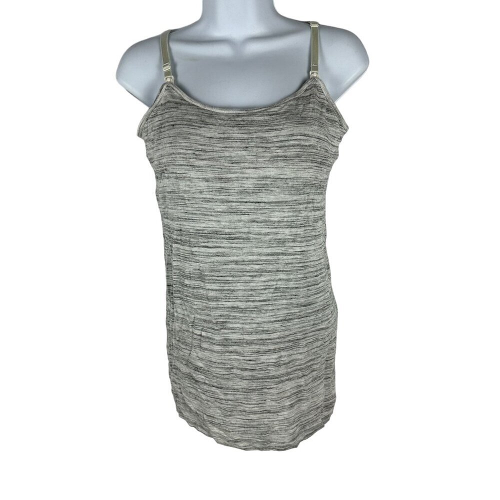 Motherhood Maternity Nursing Tank Top S/P Rayon Viscose Blend Adjustable Straps